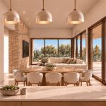 Render Interior Comedor Vista